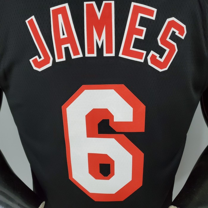 LeBron James Miami Heat 2018 Swingman Jersey Retro Night Black