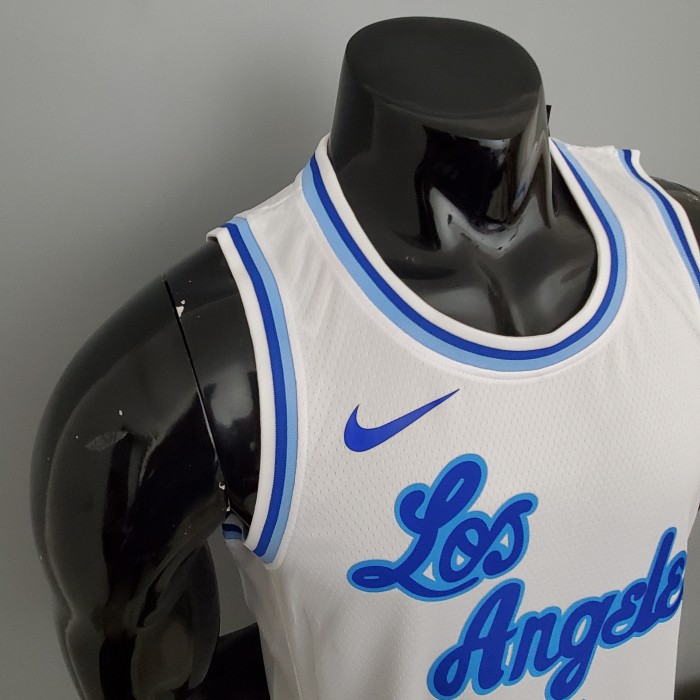 LeBron James Los Angeles Lakers 2020/21 Swingman Jersey White