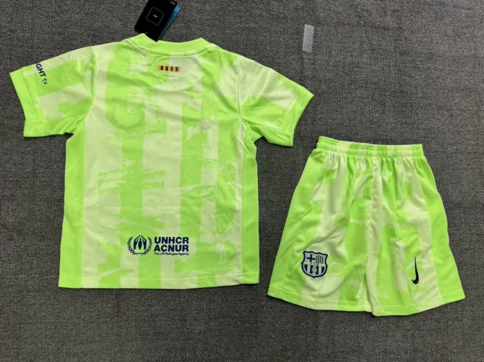 Barcelona Third Kids Suit 24/25