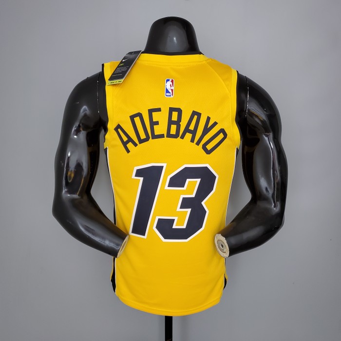 Bam Adebayo Miami Heat Bonus Edition Swingman Jersey Yellow