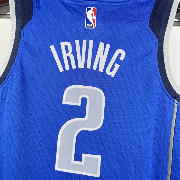 Dallas Mavericks Kids Jersey Blue City Edition 22/23 No.2 IRVING