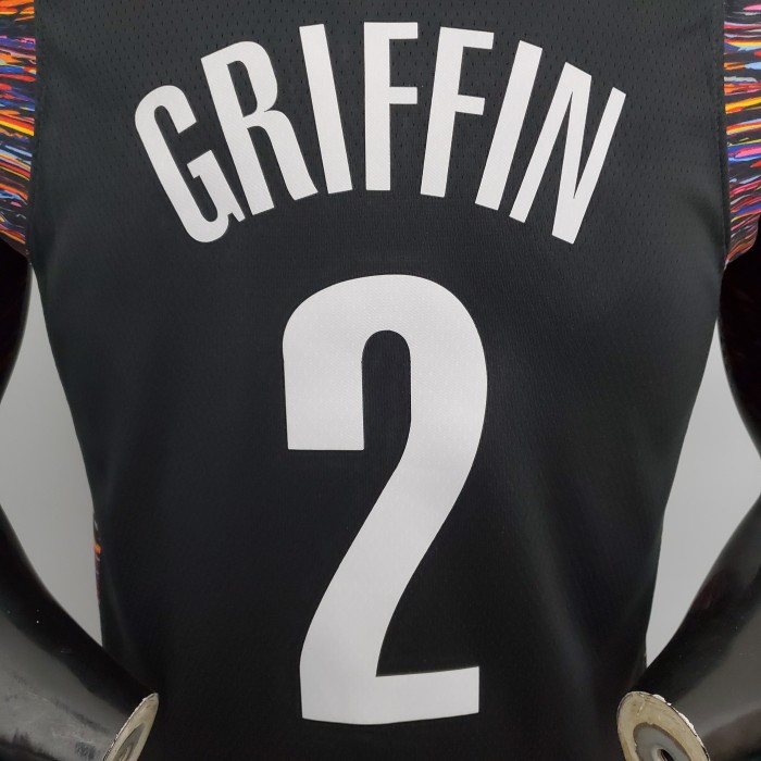 Blake Griffin Brooklyn Nets City Version Swingman Jersey Black