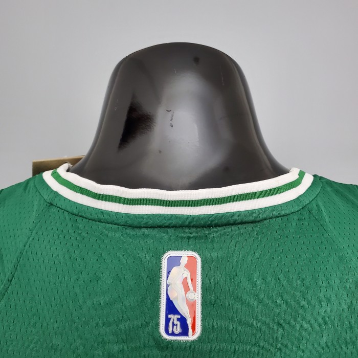 Kyrie Irving Boston Celtics 75th Anniversary Swingman Jersey Green