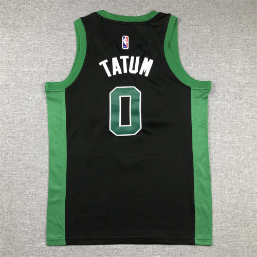 Boston Celtics KIds Jersey Black Classics Edition 85/86  NO.0 TATUM