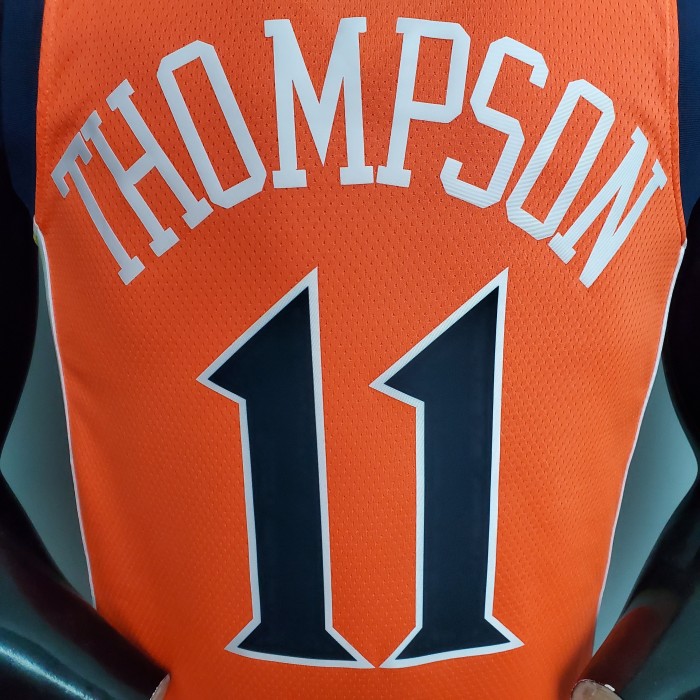 Klay Thompson Golden State Warriors Swingman Jersey Orange