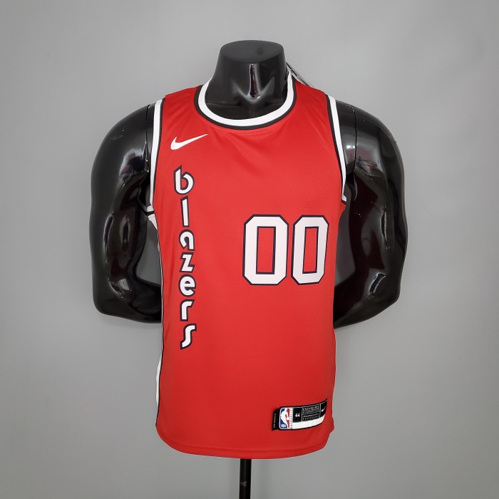 Carmelo Anthony Portland Trail Blazers Swingman Jersey Retro Red