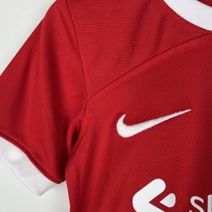 Liverpool Home Kids Jersey 23/24