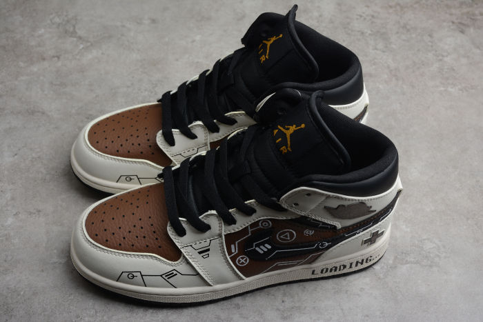 Nike air jordan retro bt black white