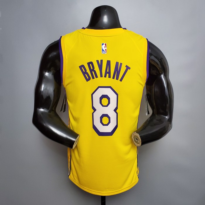 Kobe Bryant Los Angeles Lakers Swingman Jersey Yellow