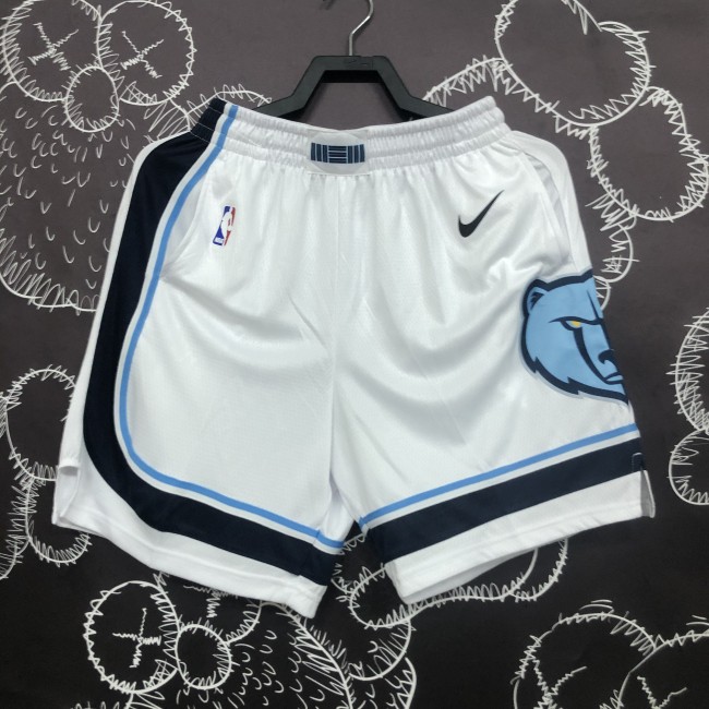 Memphis Grizzlies Swingman Shorts  White 20/21  Icon Edition