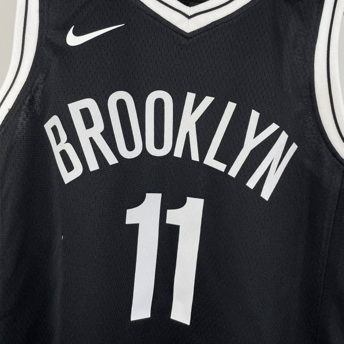 Brooklyn Nets Kids Jersey Black Icon Edition No.11 IRVING