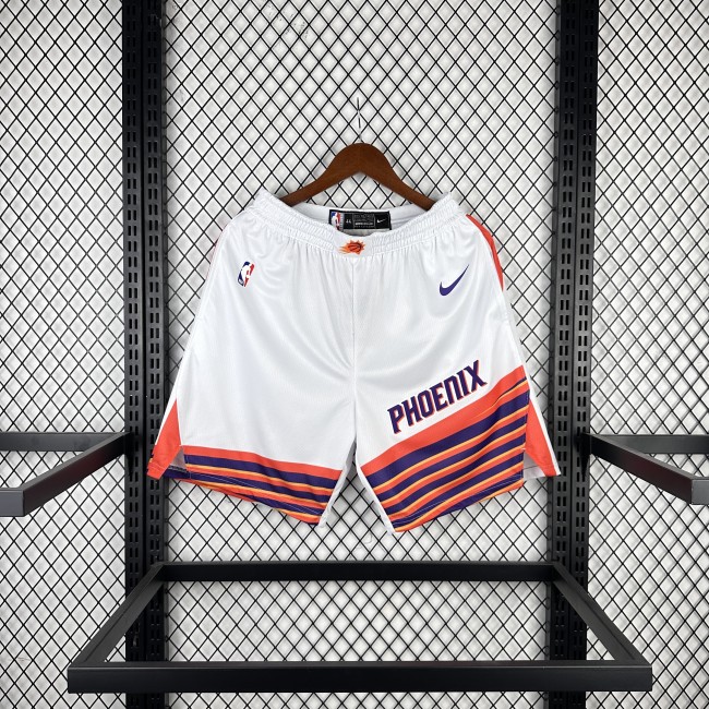 Phoenix Suns Shorts Classic Edition  White 2024