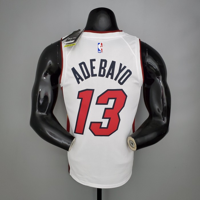 Bam Adebayo Miami Heat Swingman Jersey White