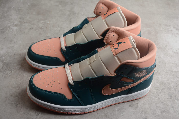 Jordan Air 1 Mid “dark teal green”