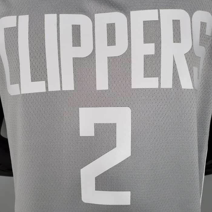 Kawhi Leonard LA Clippers Swingman Jersey Gray