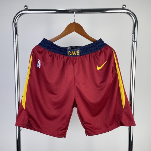 Cleveland Cavaliers Basketball Shorts  red 19-20