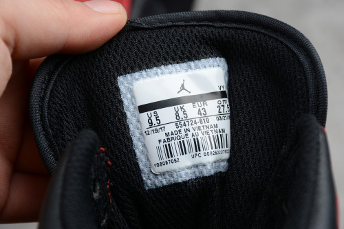 Air Jordan 1 Mid/Air Mid/Black/554724-054