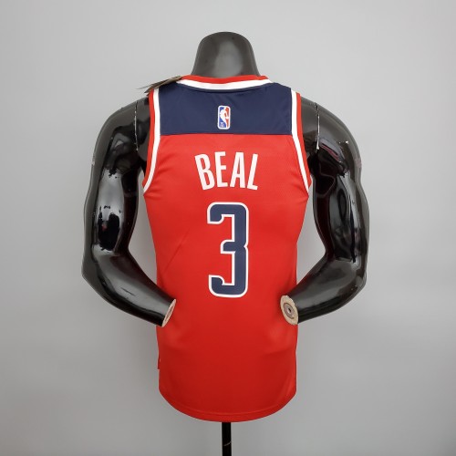 Bradley Beal Washington Wizards 75th Anniversary Swingman Jersey Red White and Blue