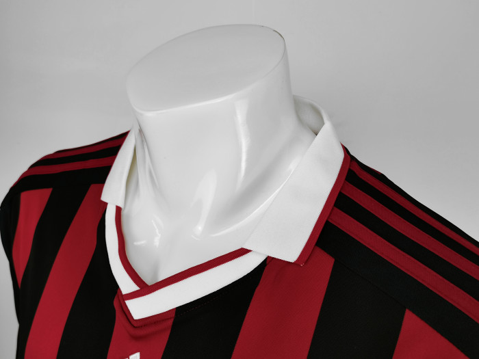 AC Milan Home Long Sleeve Retro Jersey 09/10
