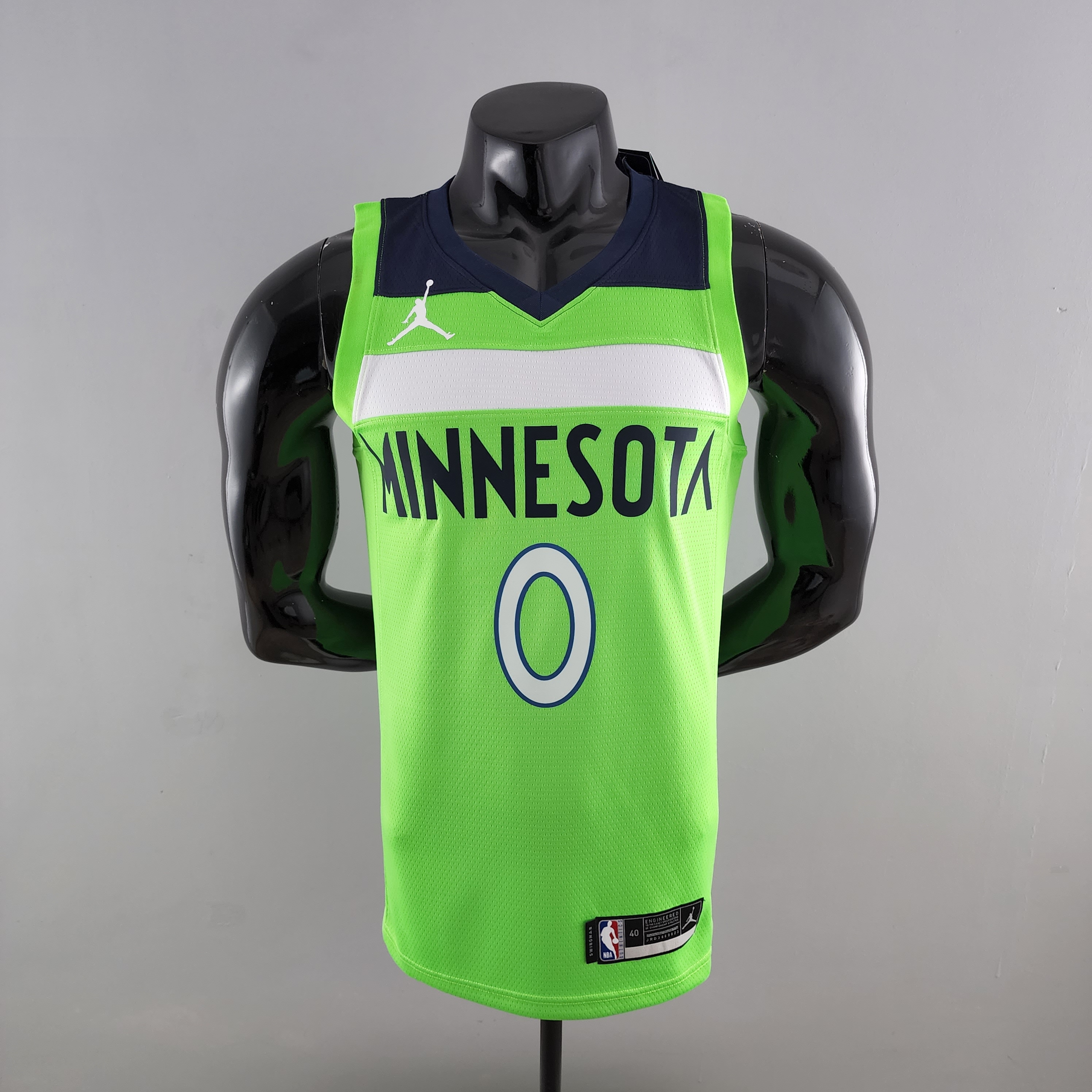 D'Angelo Russell Minnesota Timberwolves Swingman Jersey Green