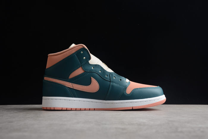 Jordan Air 1 Mid “dark teal green”