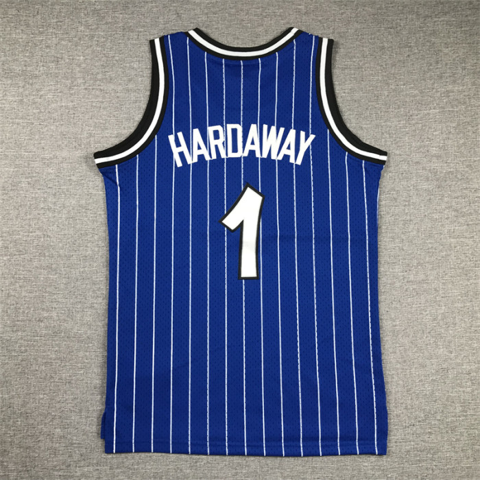 Orlando Magic Kids Jersey Blue Stripes Reprint Edition 03/04 NO.1 HARDAWAY
