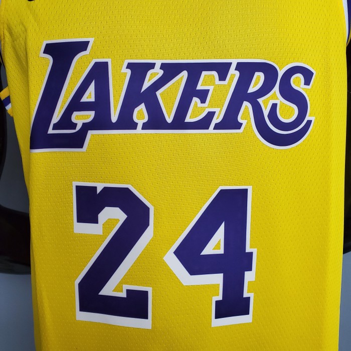 Kobe Bryant Los Angeles Lakers Swingman Jersey Yellow