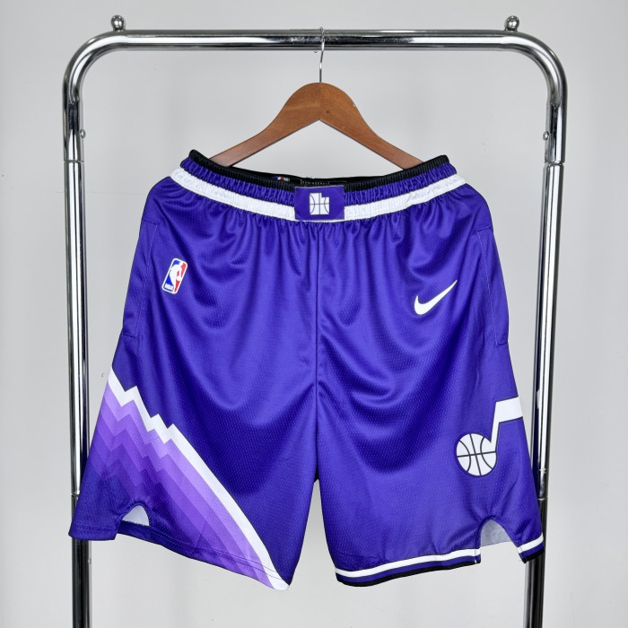 Utah Jazz City Purple Basketball  Shorts  2023