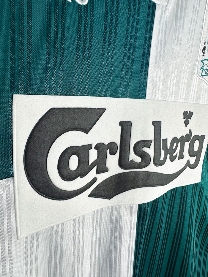 Liverpool Away Long Sleeve Retro Jersey 1995/96