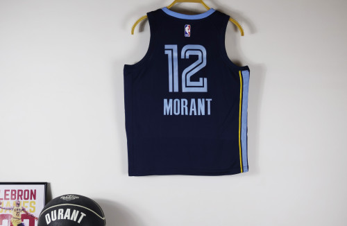 Memphis Grizzlies Kids Jersey  Icon Edition 20/21 NO.12 MORANT