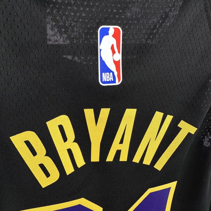 Los Angeles Lakers Kids Jersey City Edition 2023 No. 24 BRYANT