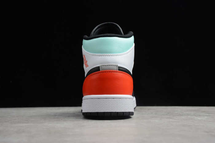 Air Jordan 1 Mid 'Red Mint' - BQ6931-100