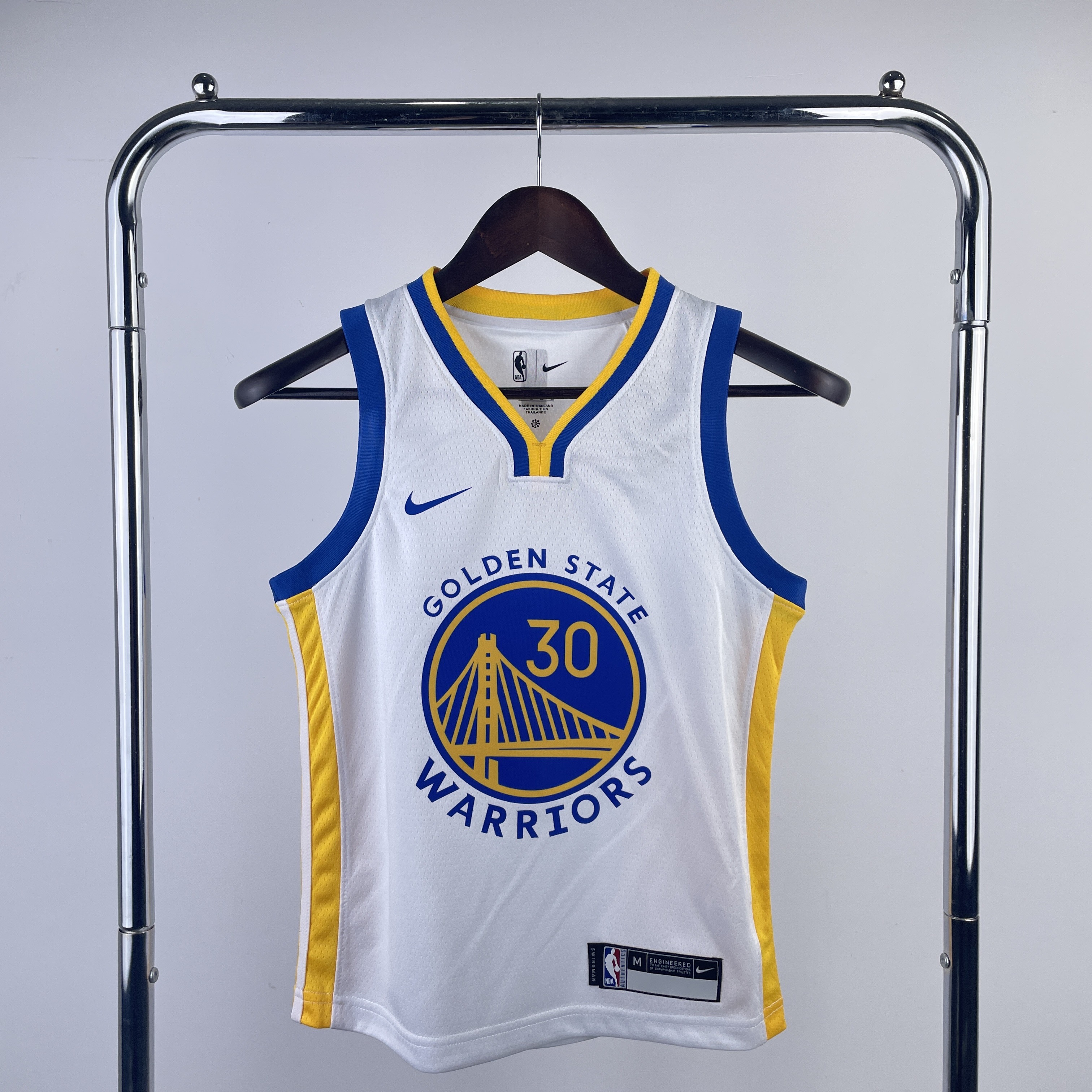 Golden State Warriors  Kids Jersey White Icon Edition 22/23 NO.30 CURRY