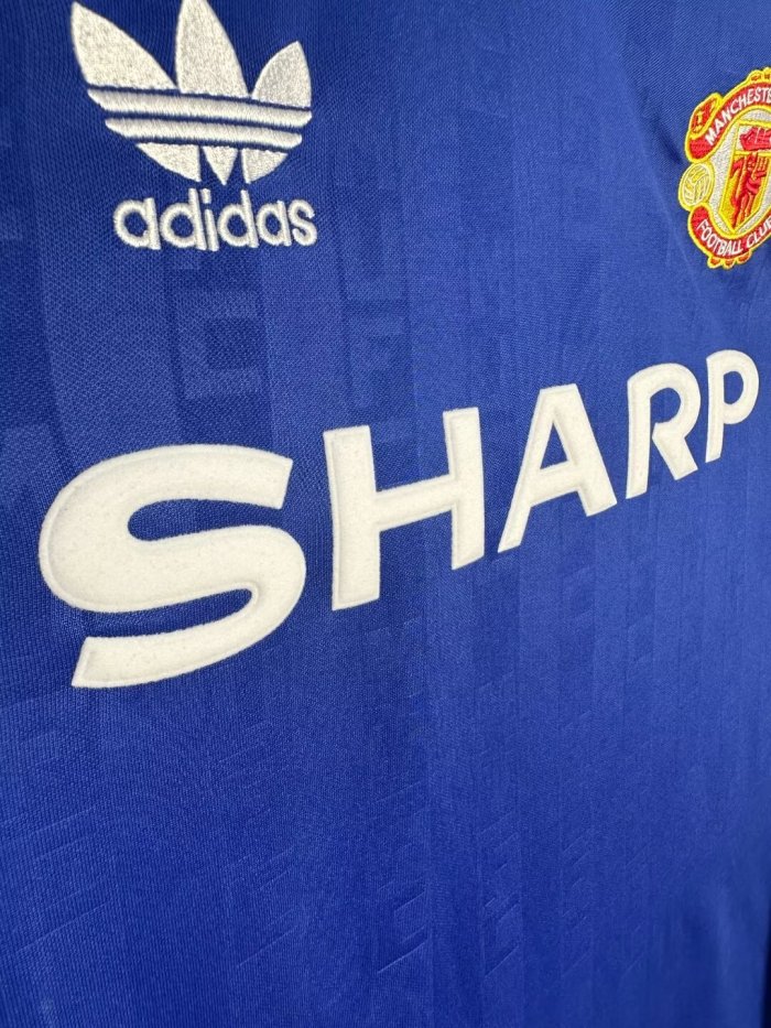 Manchester United Third Long Sleeve Retro Jersey 1988/90