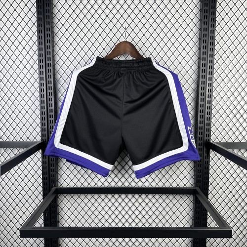 Sacramento Kings  Shorts Black Classic Edition   23/24