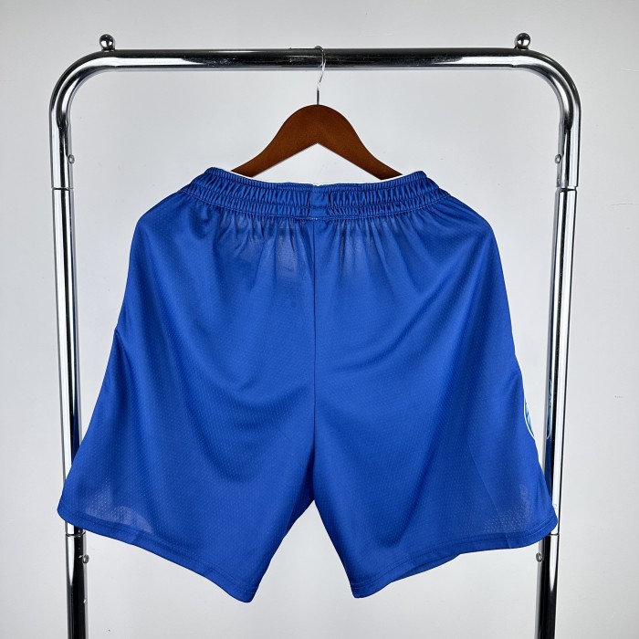 Minnesota Timberwolves Retro Basketball  Shorts Blue City Edition 2024