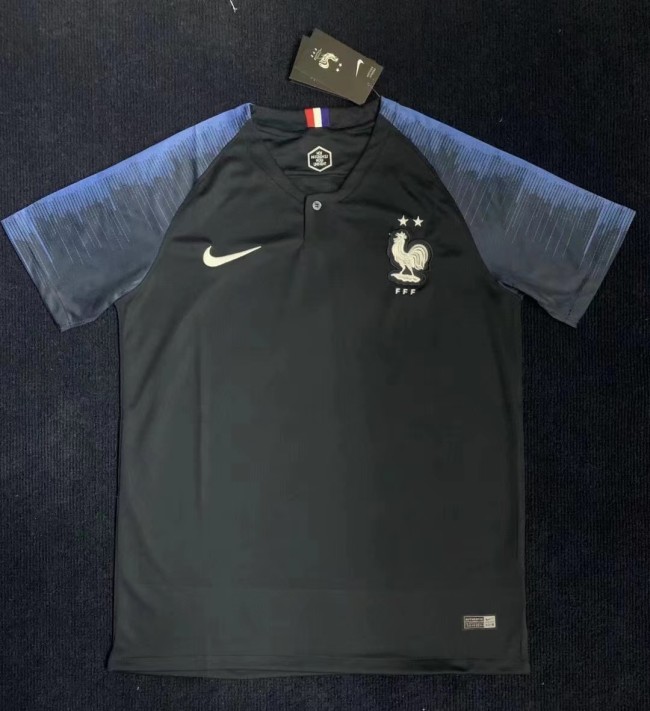France Home Retro Jersey 2018
