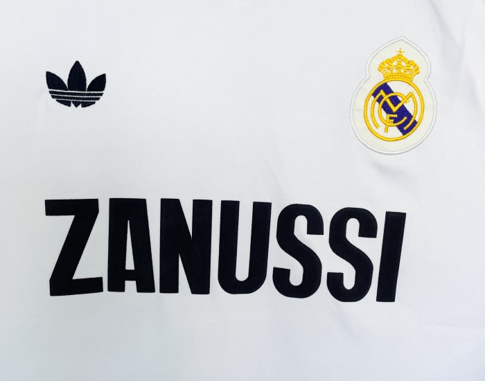 Real Madrid Home Retro Jersey 1984/85