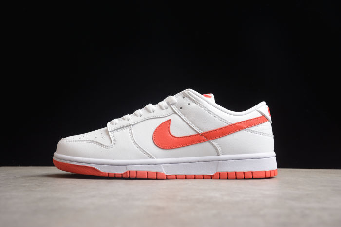 SB Dunk Low Retro White Picante Red Sneakers DV0831-103