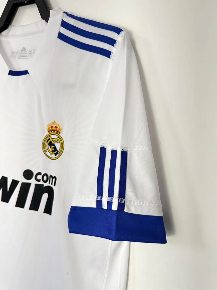 Real Madrid Home Retro Jersey 2010/11
