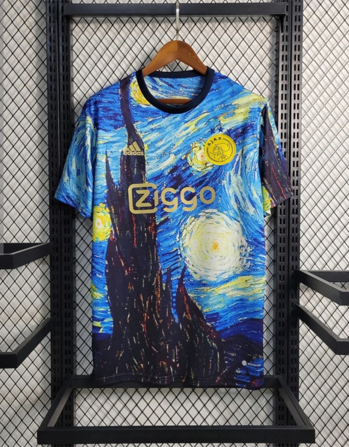 Ajax X Van Gogh The Starry Night Edition Man Jersey 2023/24