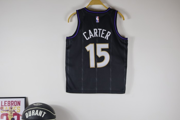 Toronto Raptors Kids Jersey  City Edition 24/25 NO.15 CARTER