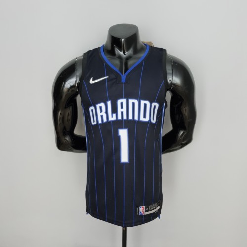 Jonathan Isaac Orlando Magic 75th Anniversary Swingman Jersey Black