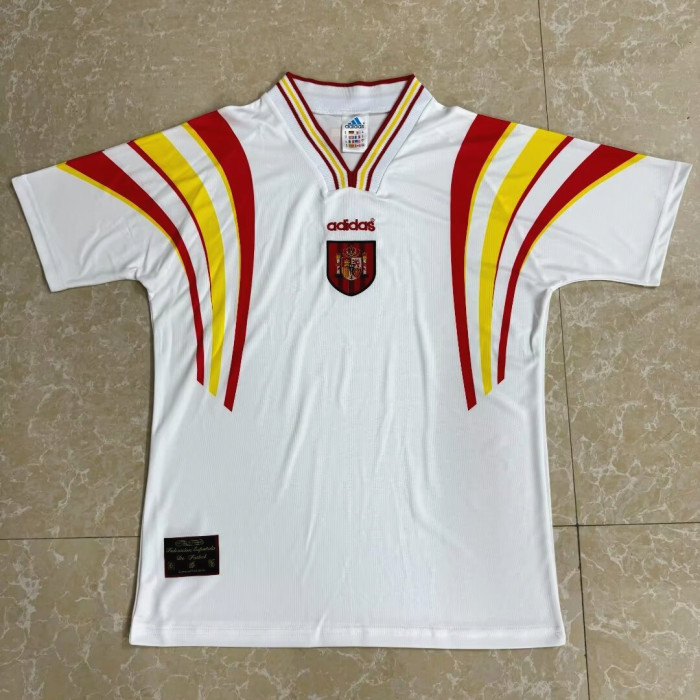 Spain Away Retro Jersey 1996