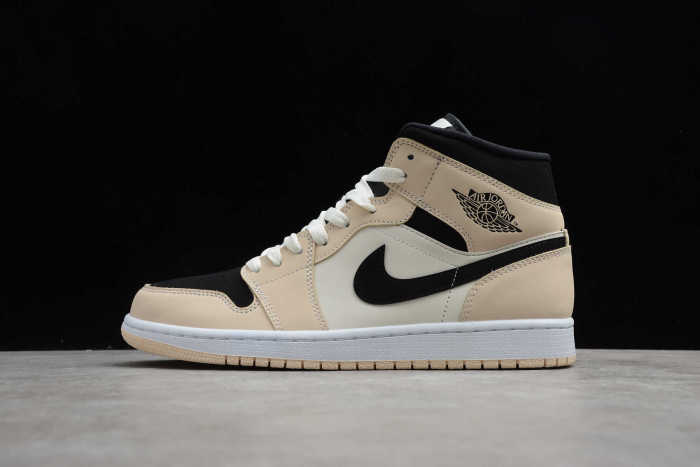 Air Jordan 1 Mid Barely Orange Guava Ice Black BQ6472- 800