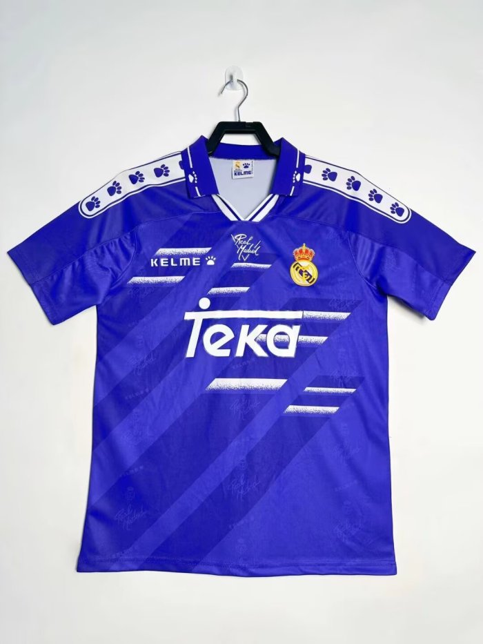 Real Madrid Away Retro Jersey 1994/96