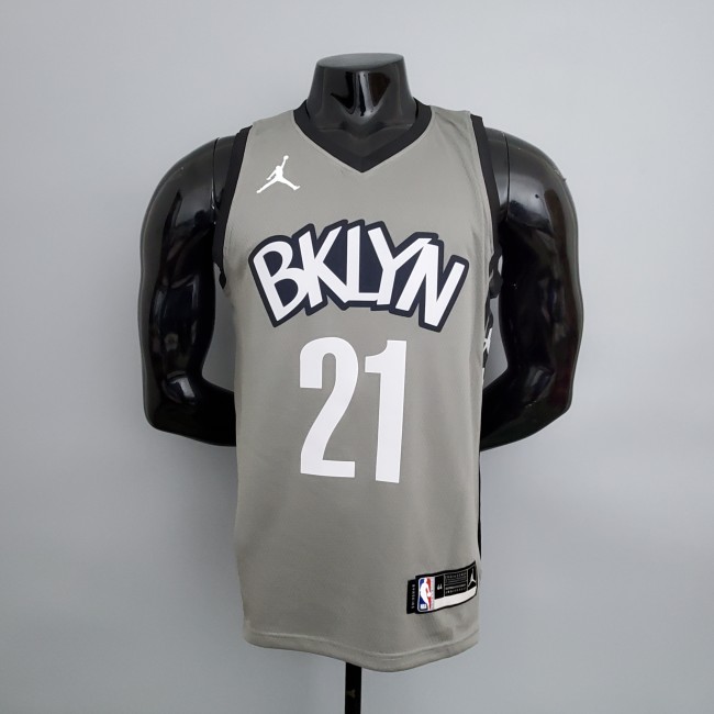 LaMarcus Aldridge Brooklyn Nets Swingman Jersey Gray