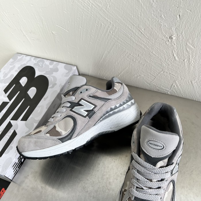 NBxBape M2002RGB Grey