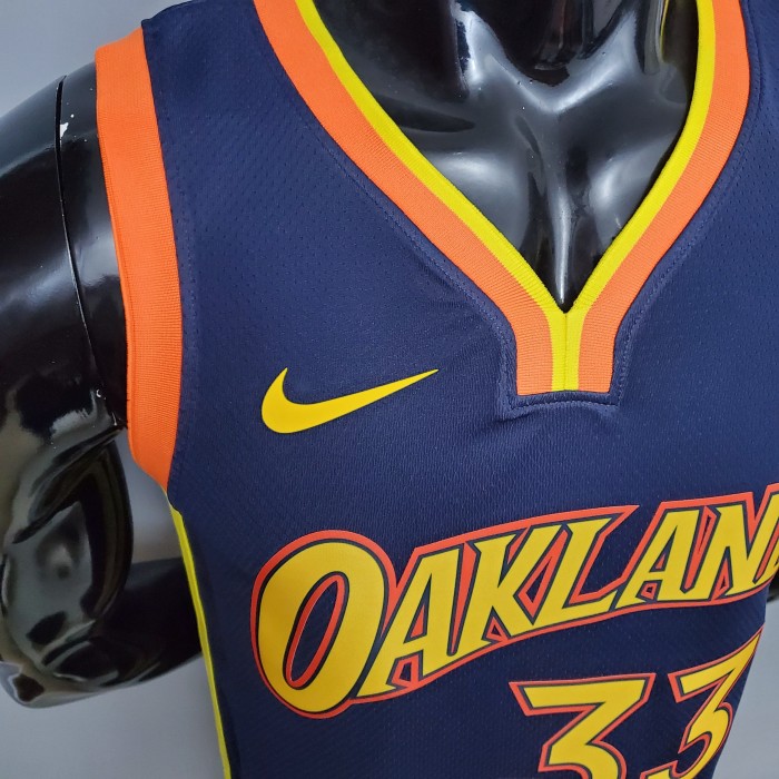 James Wiseman Golden State Warriors City Edition Swingman Jersey Royal Blue