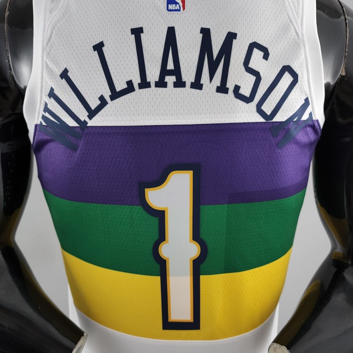 Zion Williamson New Orleans Pelicans Urban Edition Swingman Jersey 2018